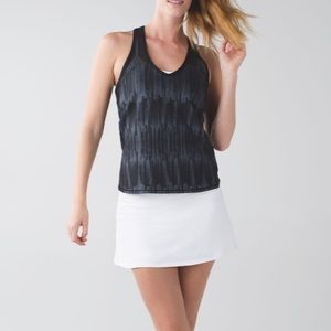 Lululemon Ace Tank Top Gray Black